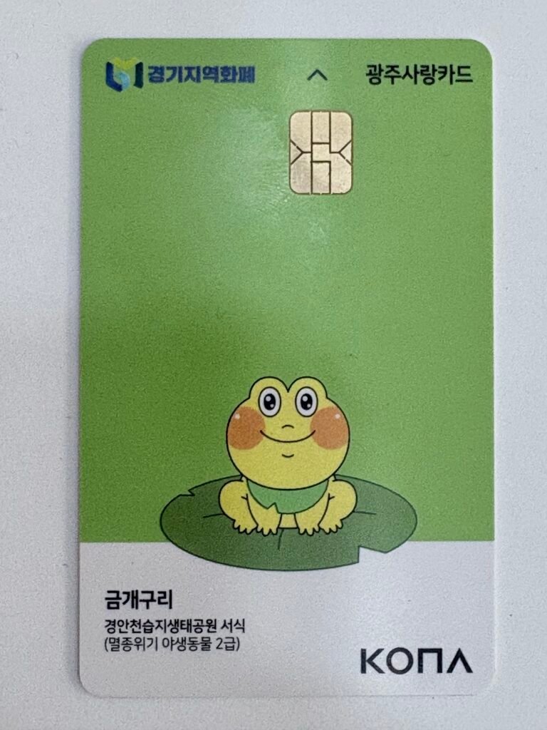경기지역화폐 - 광주사랑카드 - 불황 극복