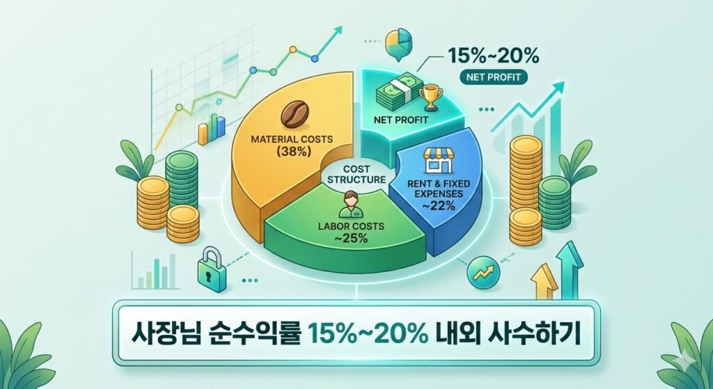메가커피 창업 - 수익율