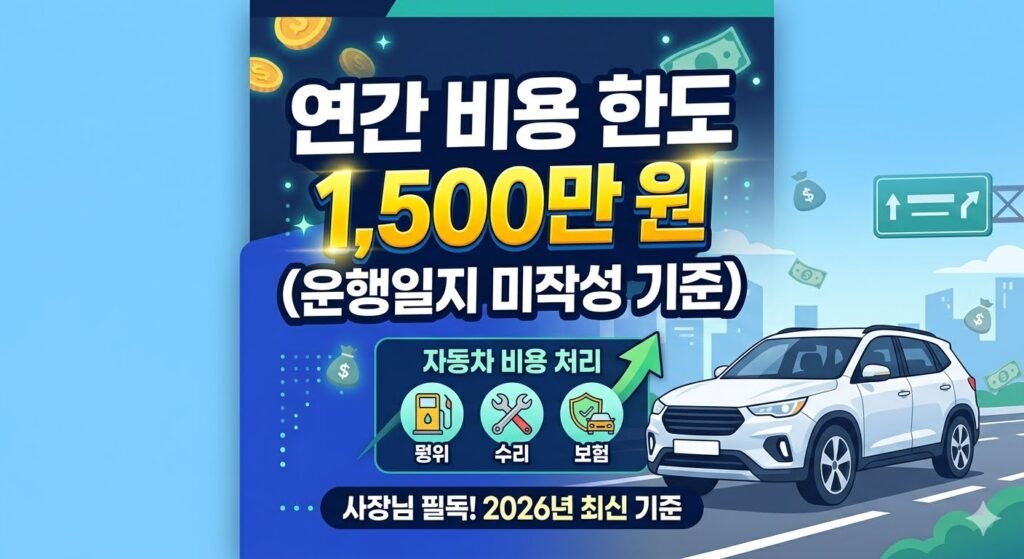자영업자 자동차 비용처리 한도