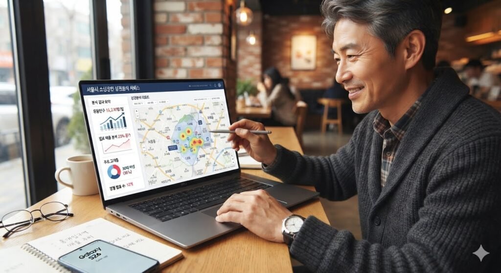 상권분석 시스템 활용