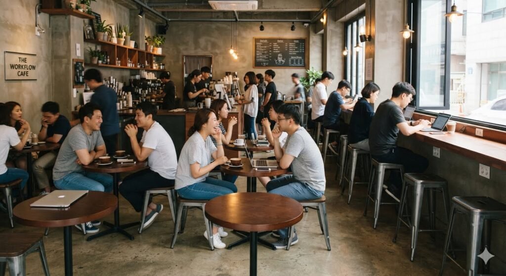좌석 회전율 - 카페 카공족 대처